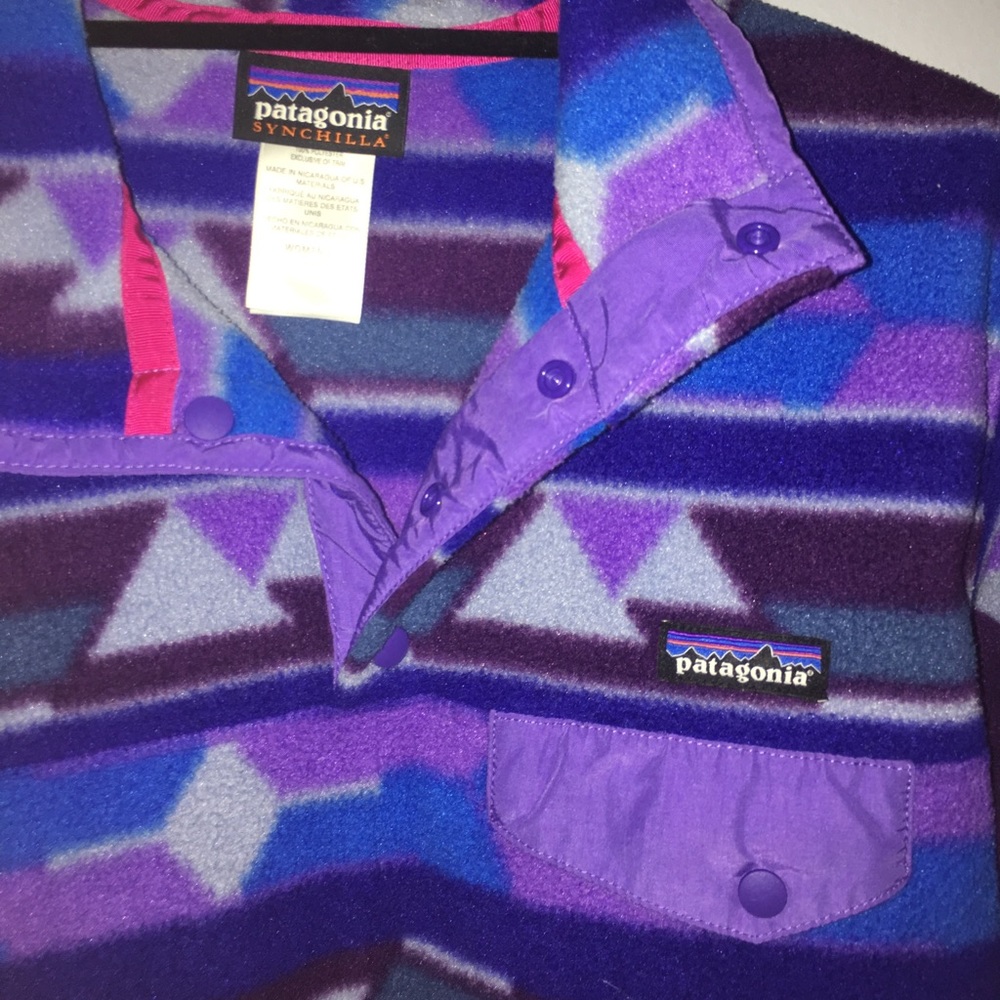 Patagonia unique pullover size M